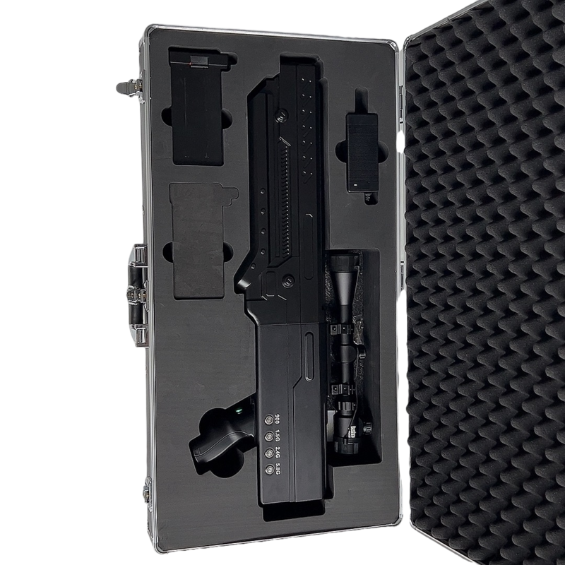  高青手持便携式枪型低空防御反制四通道B型