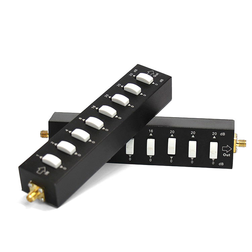  高青步进可调衰减器SMA接口或N型接口0-90DB可调可选